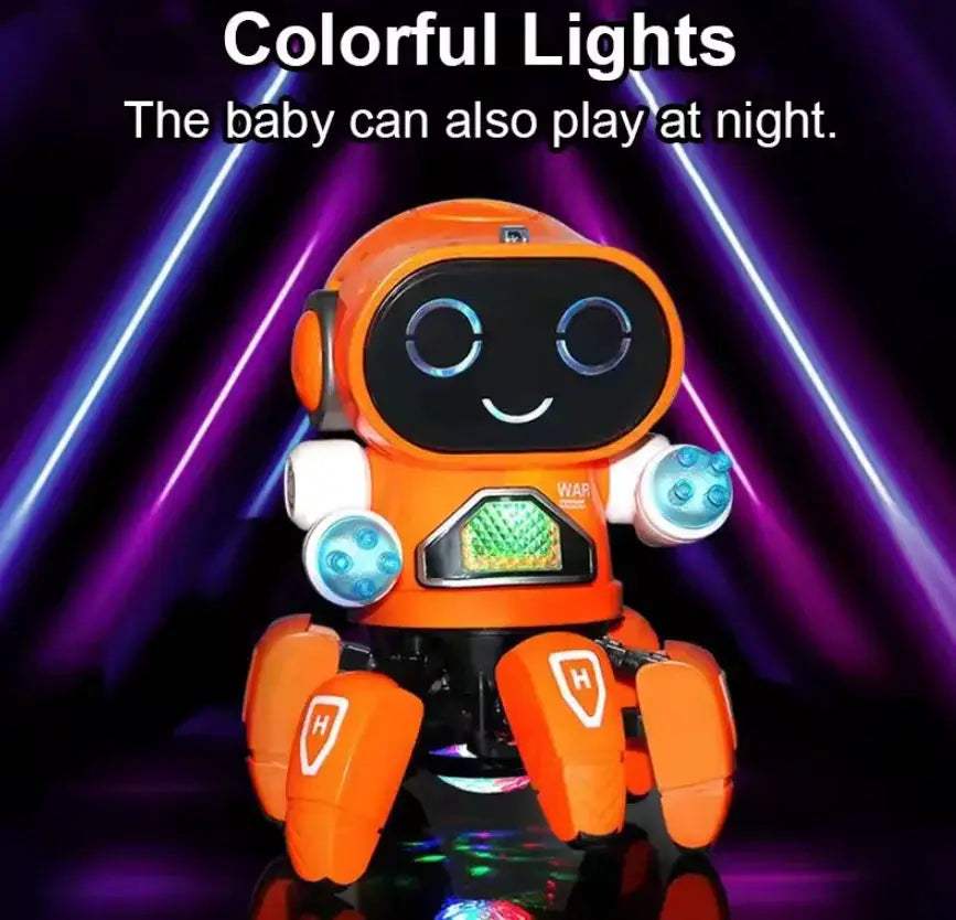  Kids Dance Robot Educational Toy With Music LED Lights -  ToylandEU™