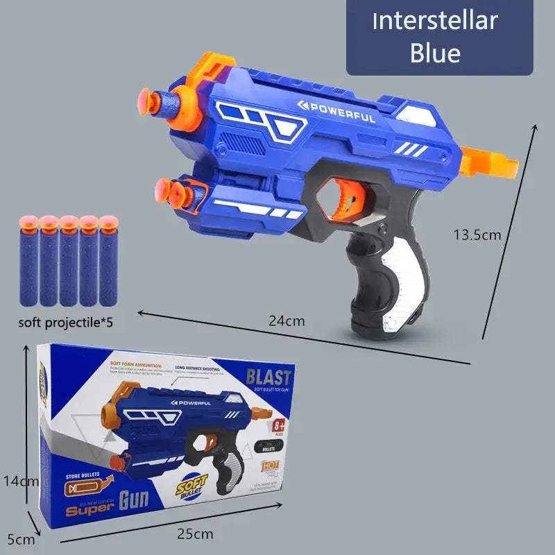 Kids Dart Blaster Toy Gun With Long Range Performance - ToylandEU