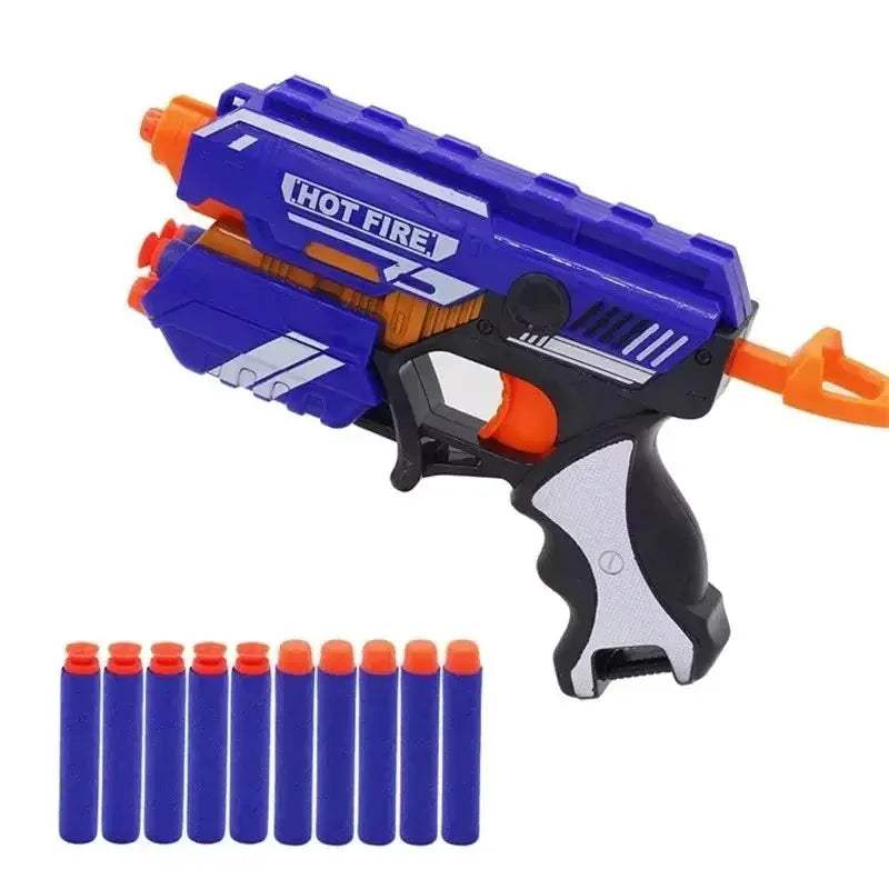 Kids Dart Blaster Toy Gun With Soft Darts Long Range - ToylandEU