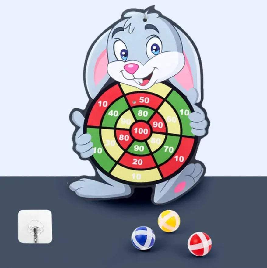 Kids Dart Board With Sticky Balls Interactive Educational Toy - ToylandEU