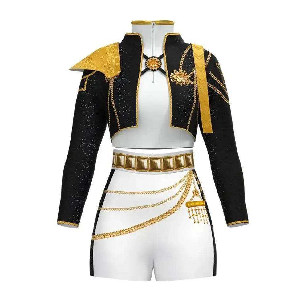 Kids Demon Hunter Cosplay Costume Set Premium Polyester - ToylandEU