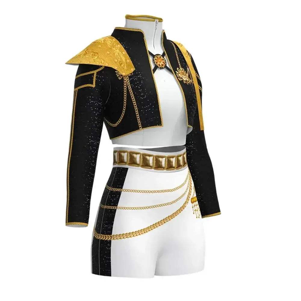 Kids Demon Hunter Cosplay Costume Set Premium Polyester - ToylandEU