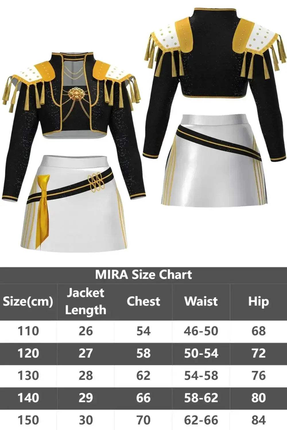 Kids Demon Hunter Cosplay Costume Set Premium Polyester - ToylandEU