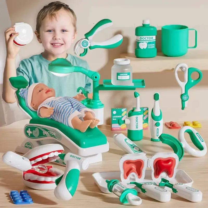  Kids Dentist Role Play Kit With Realistic Dental Tools -  ToylandEU™