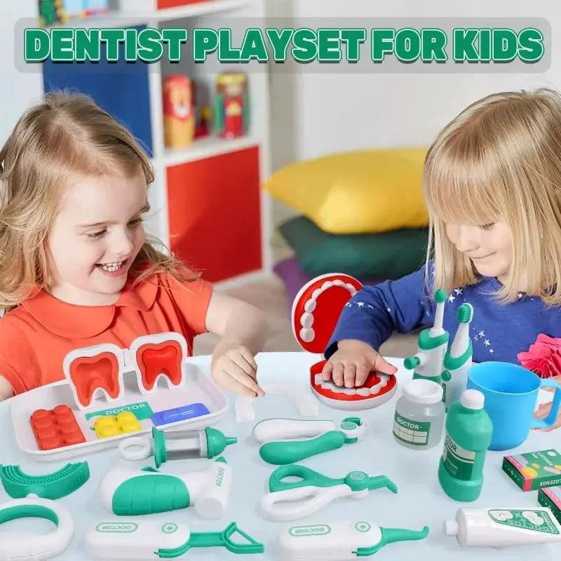  Kids Dentist Role Play Kit With Realistic Dental Tools -  ToylandEU™