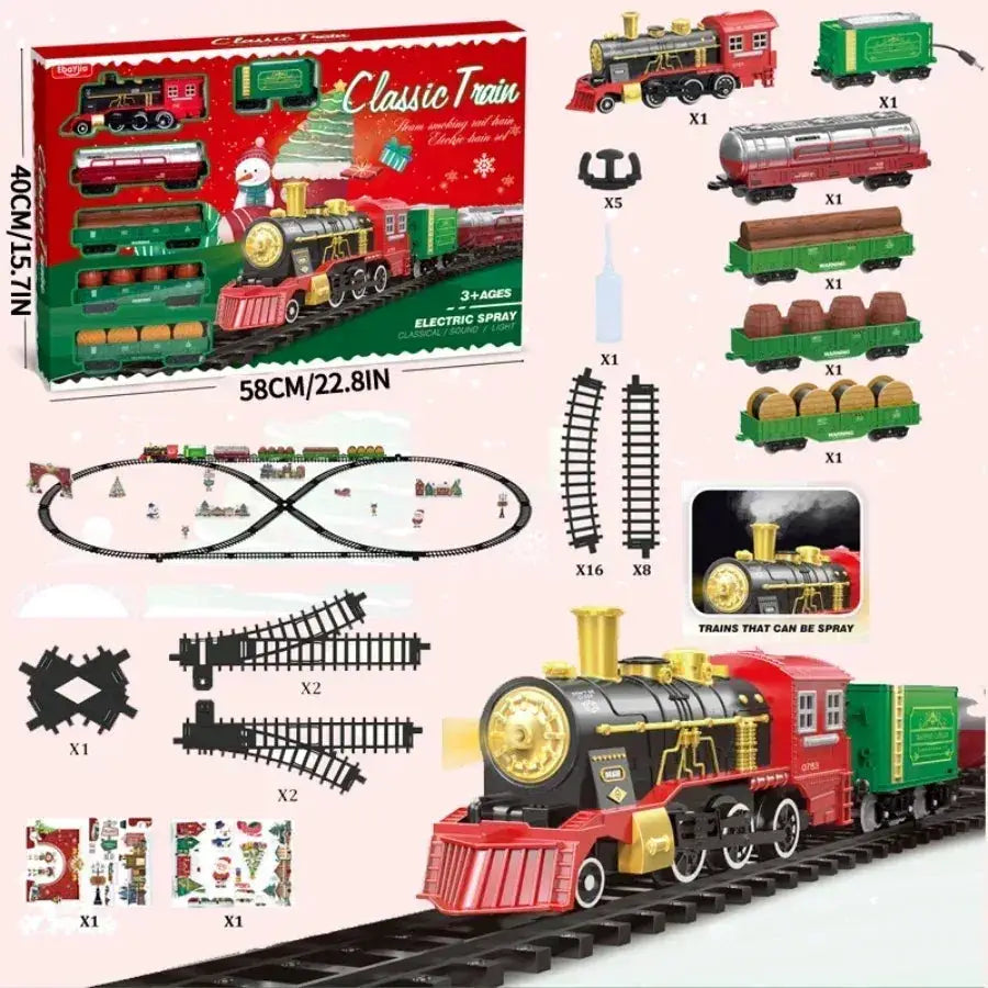 Kids Diecast Train Toy Set For Safe Educational Play - ToylandEU