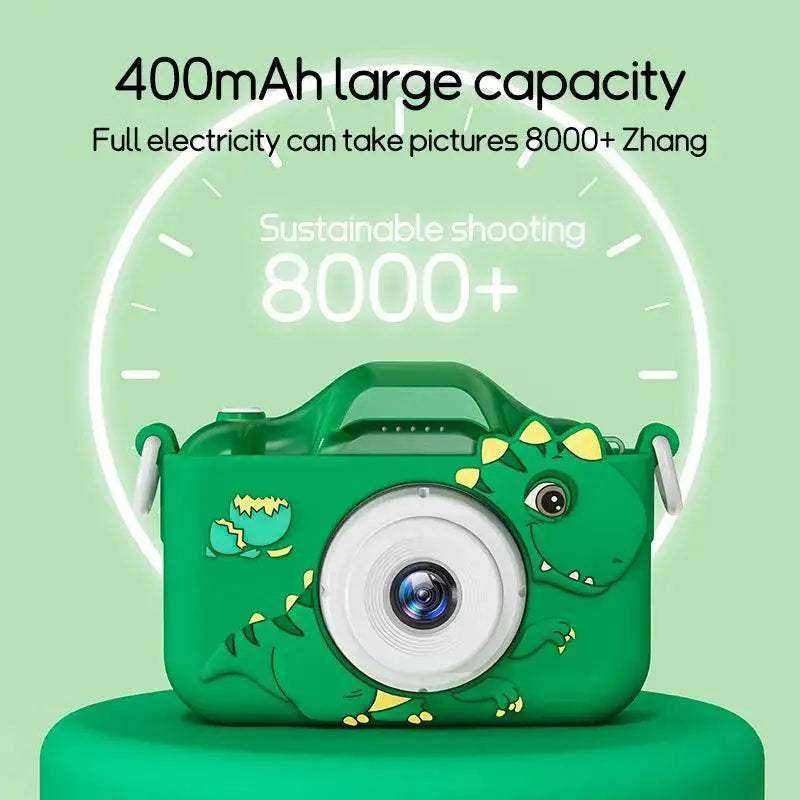  Miniature 1080P HD Digital Camera for Kids - Dual Lens Toy Camera with 8x Zoom for Outdoor Fun and Photography Gifts for Boys and Girls -  ToylandEU™