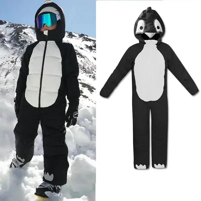  Kids Dinosaur Ski Suit Windproof Thick Cold Weather -  ToylandEU™