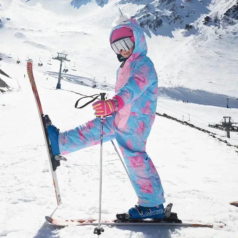  Kids Dinosaur Ski Suit Windproof Thick Cold Weather -  ToylandEU™