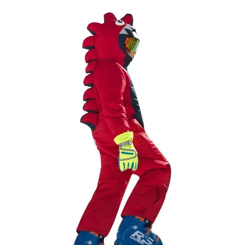  Kids Dinosaur Ski Suit Windproof Thick Cold Weather -  ToylandEU™