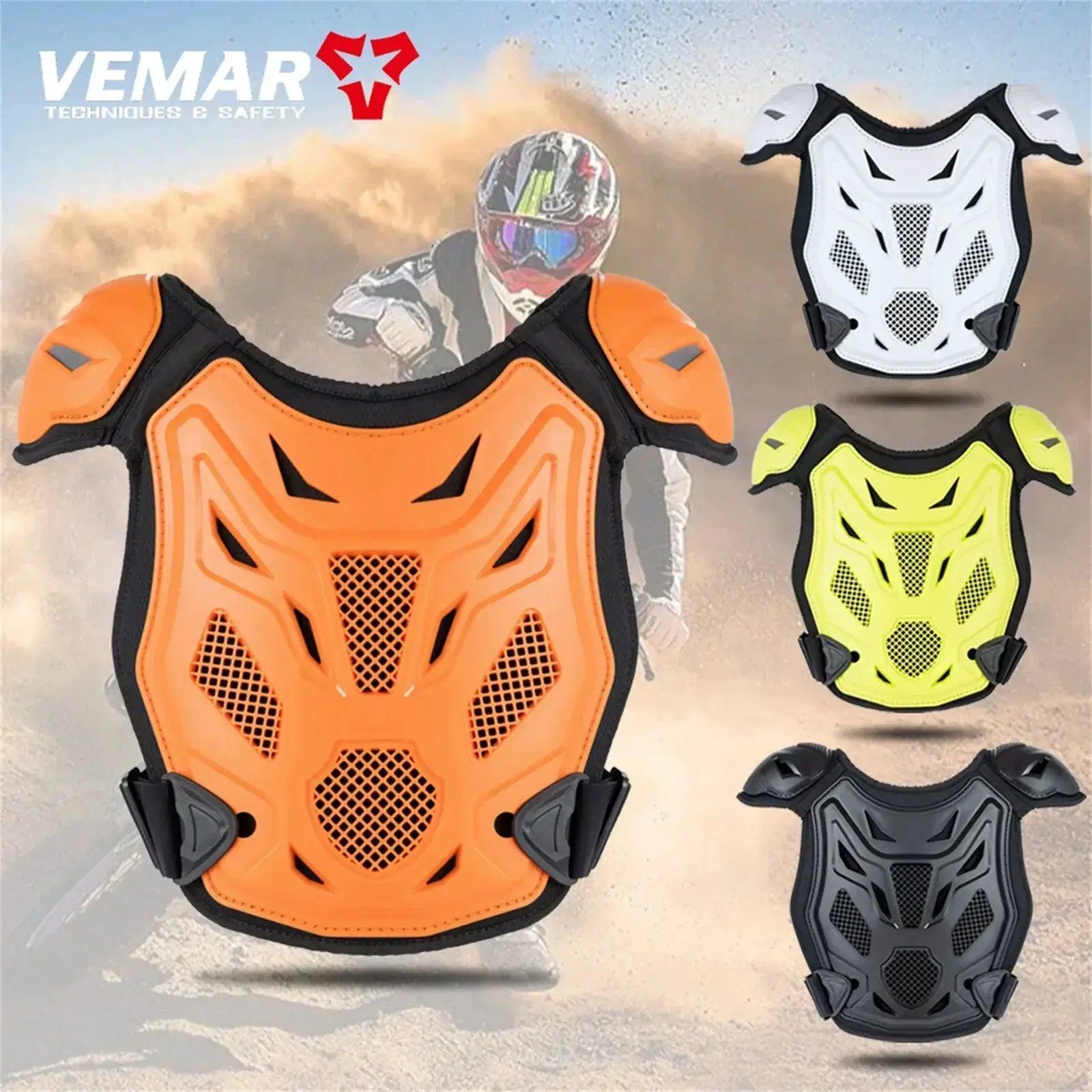  Kids Dirt Bike Chest Protector With Shockproof Armor Vest -  ToylandEU™