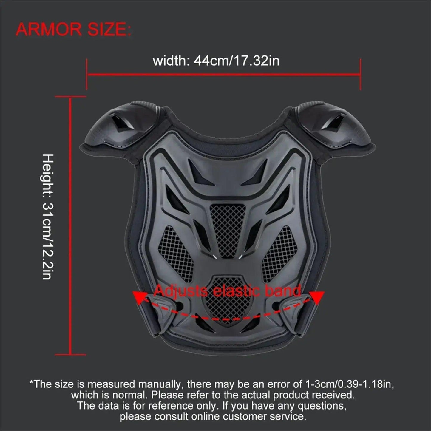  Kids Dirt Bike Chest Protector With Shockproof Armor Vest -  ToylandEU™