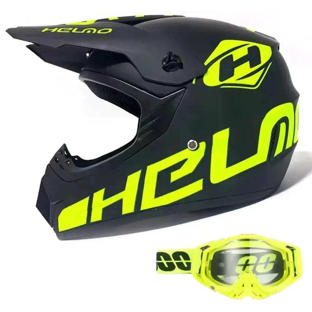  Kids Dirt Bike Helmet DOT Certified Full Face Goggles -  ToylandEU™