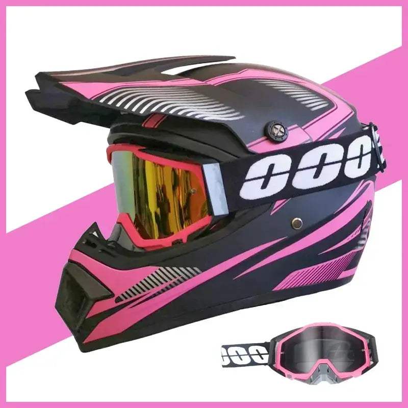 Kids Dirt Bike Helmet DOT Certified Full Face Goggles Included - ToylandEU