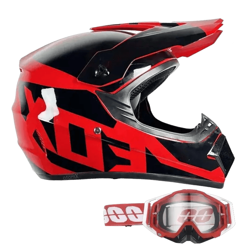 Kids Dirt Bike Helmet DOT Certified Full Face Goggles Included - ToylandEU