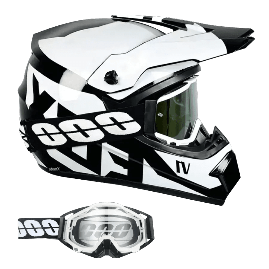 Kids Dirt Bike Helmet DOT Certified Full Face Goggles Included - ToylandEU