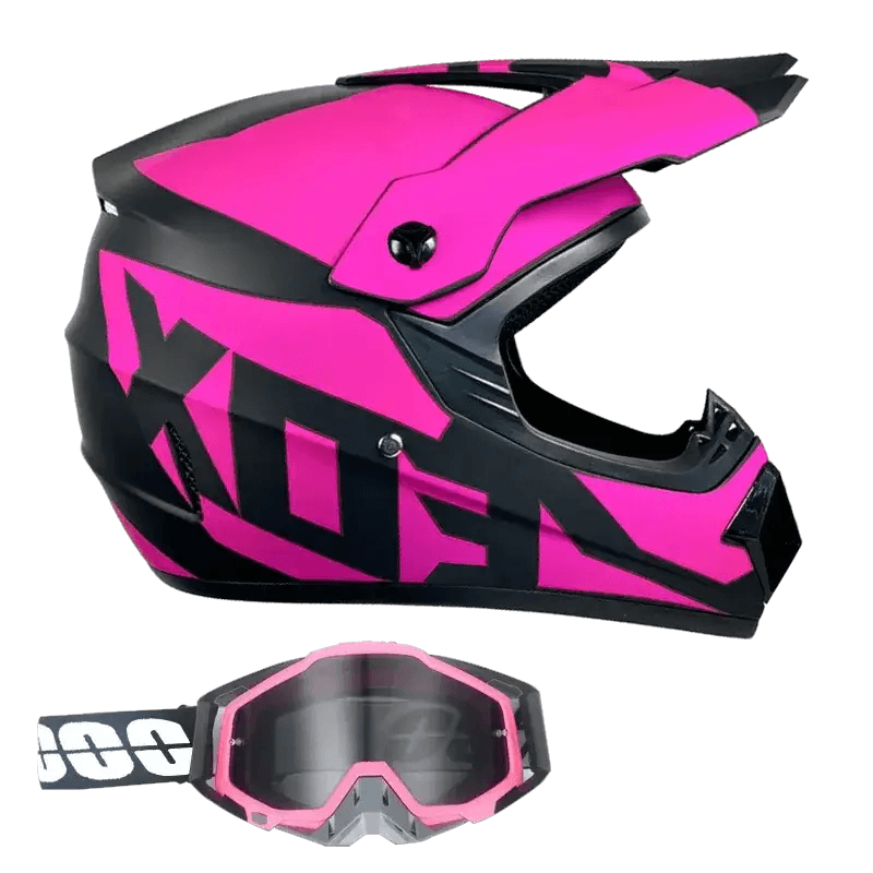 Kids Dirt Bike Helmet DOT Certified Full Face Goggles Included - ToylandEU