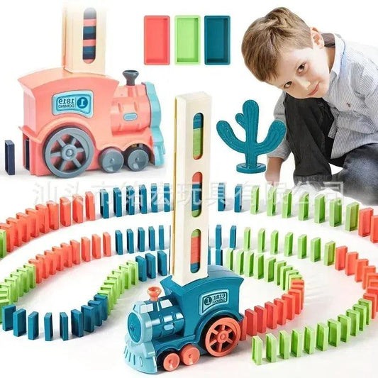  Kids Domino Train Set Educational STEM Toy For Learning -  ToylandEU™