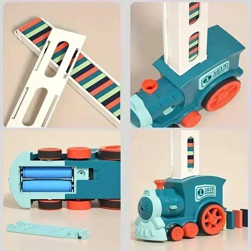  Kids Domino Train Set Educational STEM Toy For Learning -  ToylandEU™