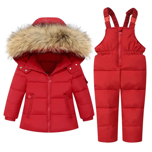 Kids Down Jacket Set for Boys and Girls Warm Winter - ToylandEU