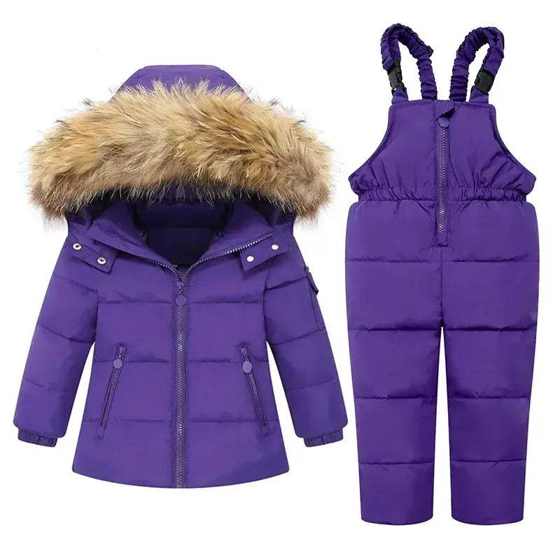 Kids Down Jacket Set for Boys and Girls Warm Winter - ToylandEU