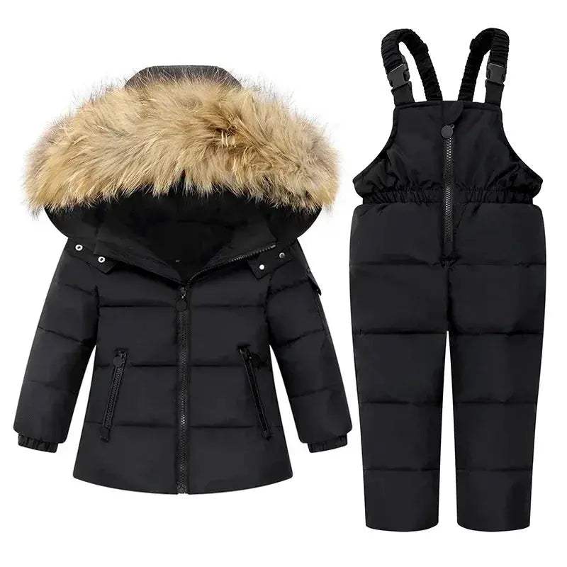 Kids Down Jacket Set for Boys and Girls Warm Winter - ToylandEU