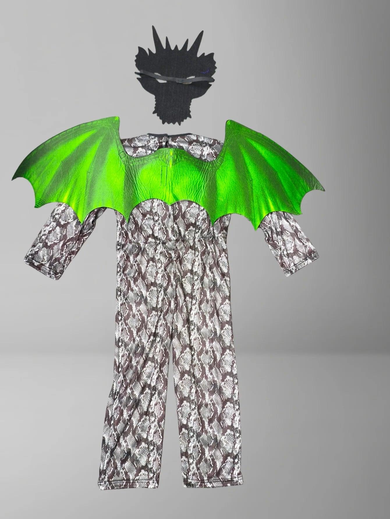 Kids Dragon Costume | Green Dragon | Toylandeu™