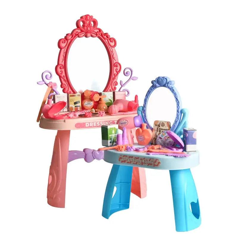  Kids Dressing Table Vanity Set Pretend Play Toy Safe -  ToylandEU™