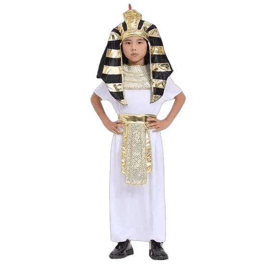 Kids' Egyptian Pharaoh Costume - Perfect for Halloween & Theater Fun! - ToylandEU