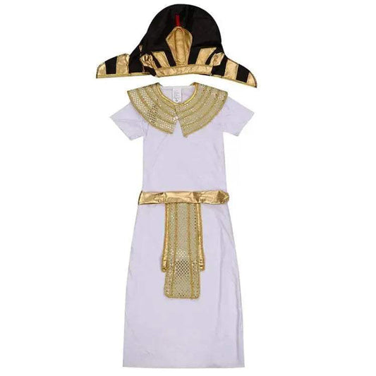 Kids' Egyptian Pharaoh Costume - Perfect for Halloween & Theater Fun! - ToylandEU