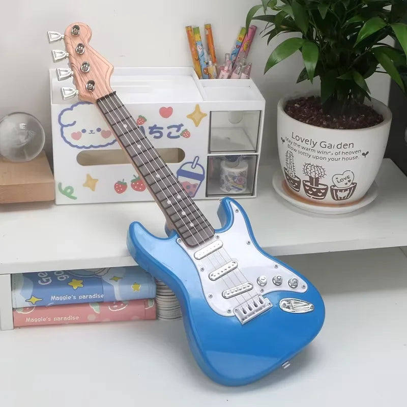 Kids Electric Guitar Toy Portable Multifunctional Musical Instrument - ToylandEU