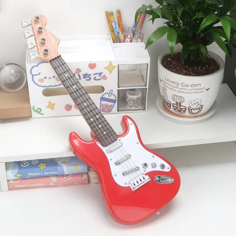 Kids Electric Guitar Toy Portable Multifunctional Musical Instrument - ToylandEU