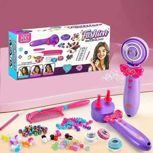  Kids Electric Hair Braider Tool For Pretend Play Safe -  ToylandEU™