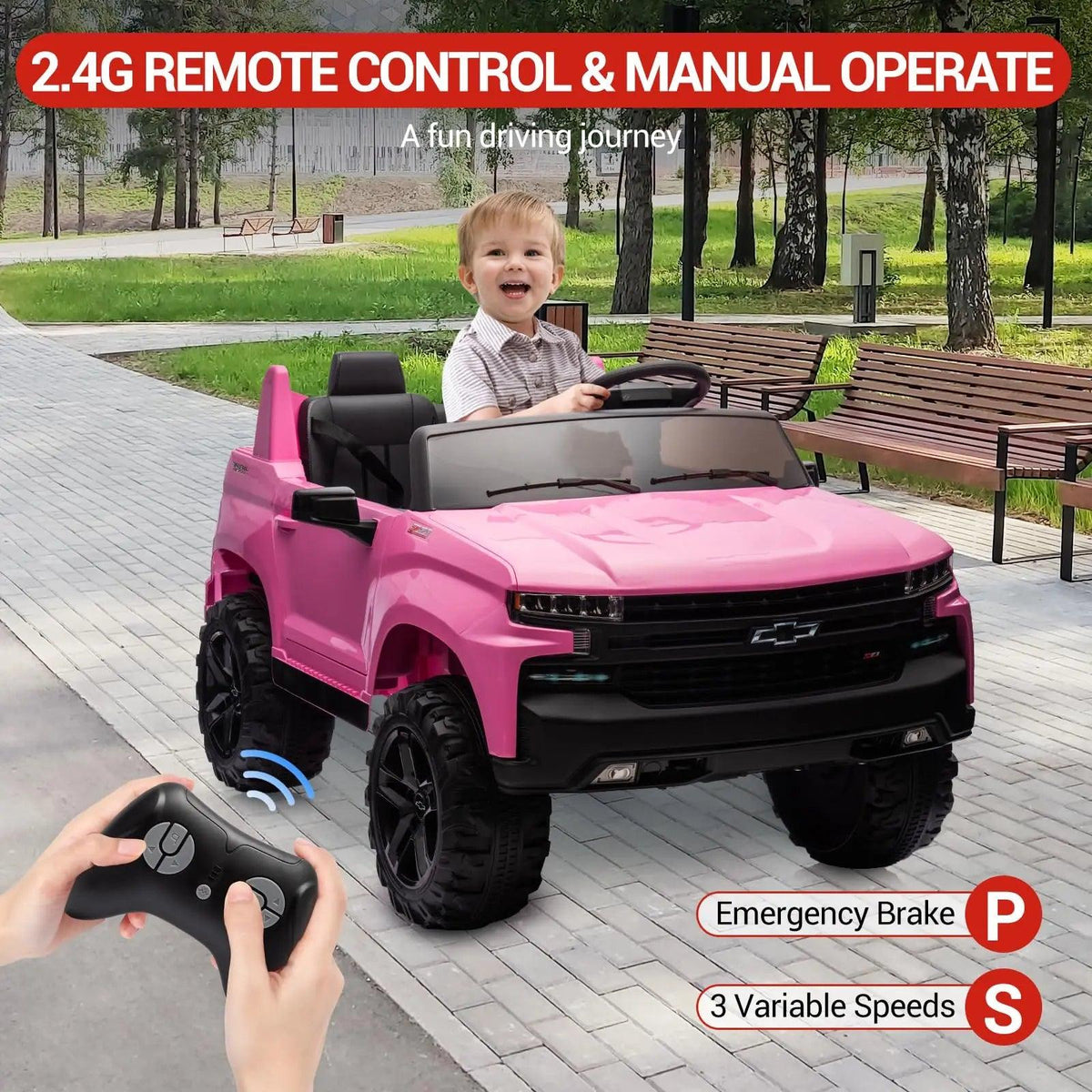 Kids Electric Ride On Car | 24V Dual Motor | Toylandeu™