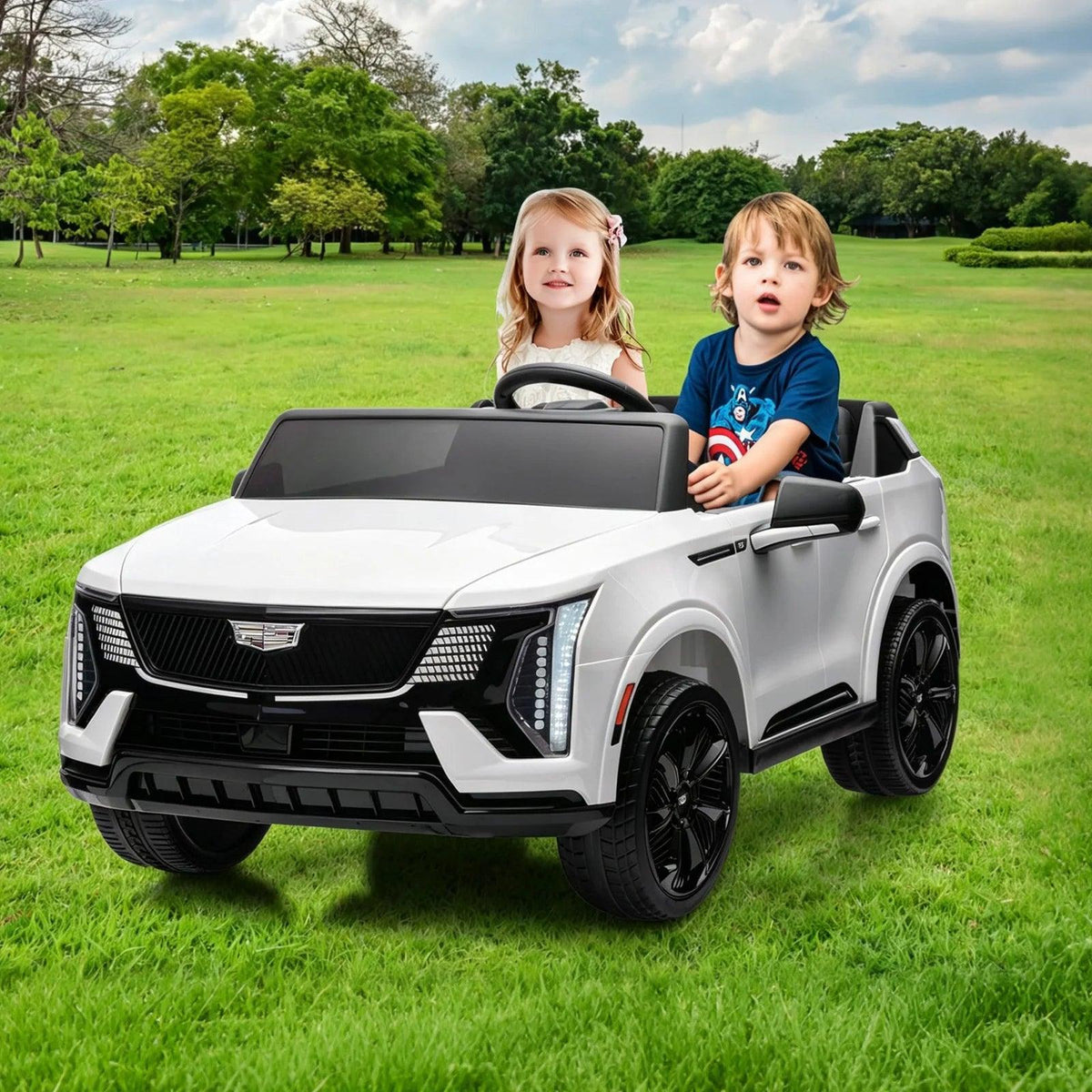 Kids Electric Ride On Car | 24V Dual Seater with Remote | Toylandeu™