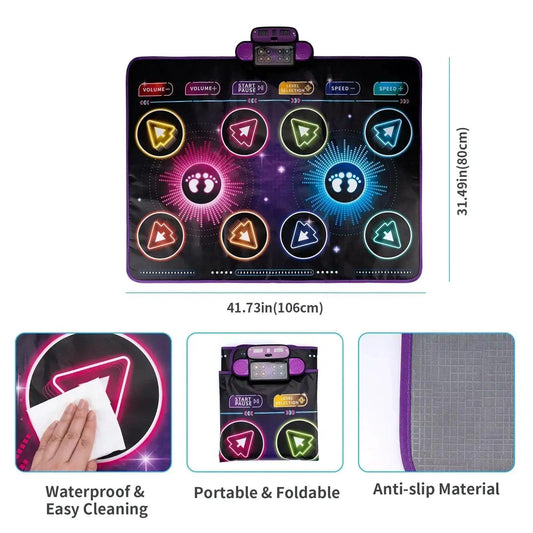  Kids Electronic Dance Mat Educational Blanket 9 Levels -  ToylandEU™