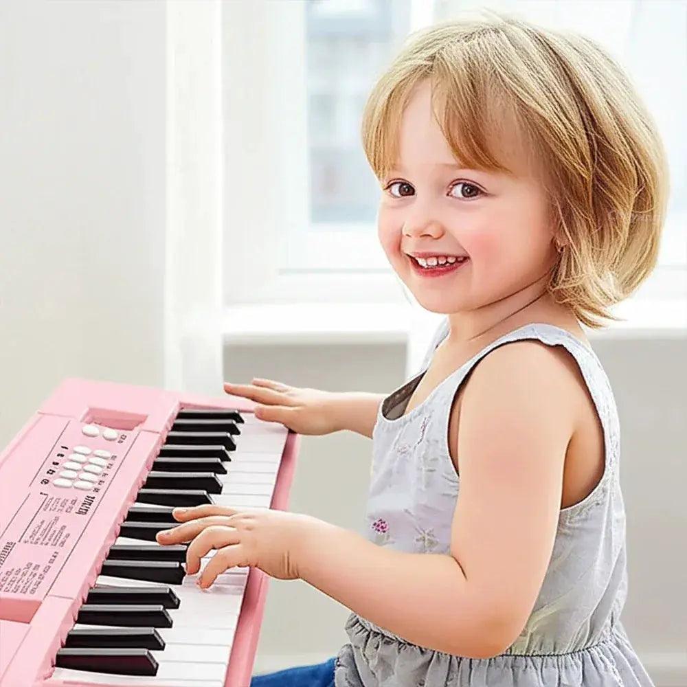  Kids Electronic Piano 37 Keys With Microphone Toy -  ToylandEU™