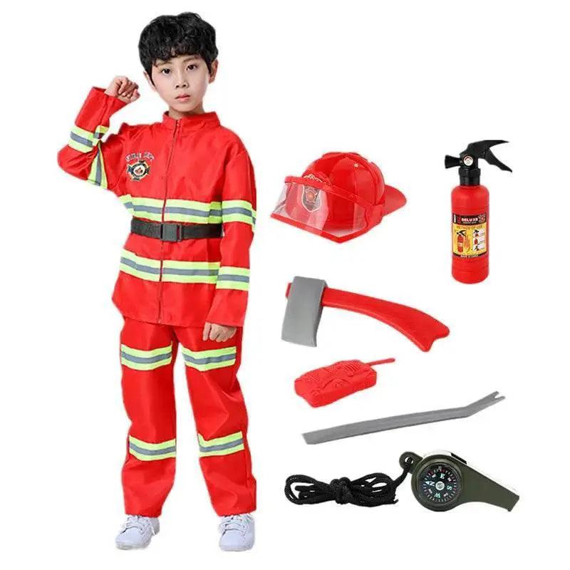  Kids' Firefighter Costume Set: Heroic Costume for Imaginative Play -  ToylandEU™