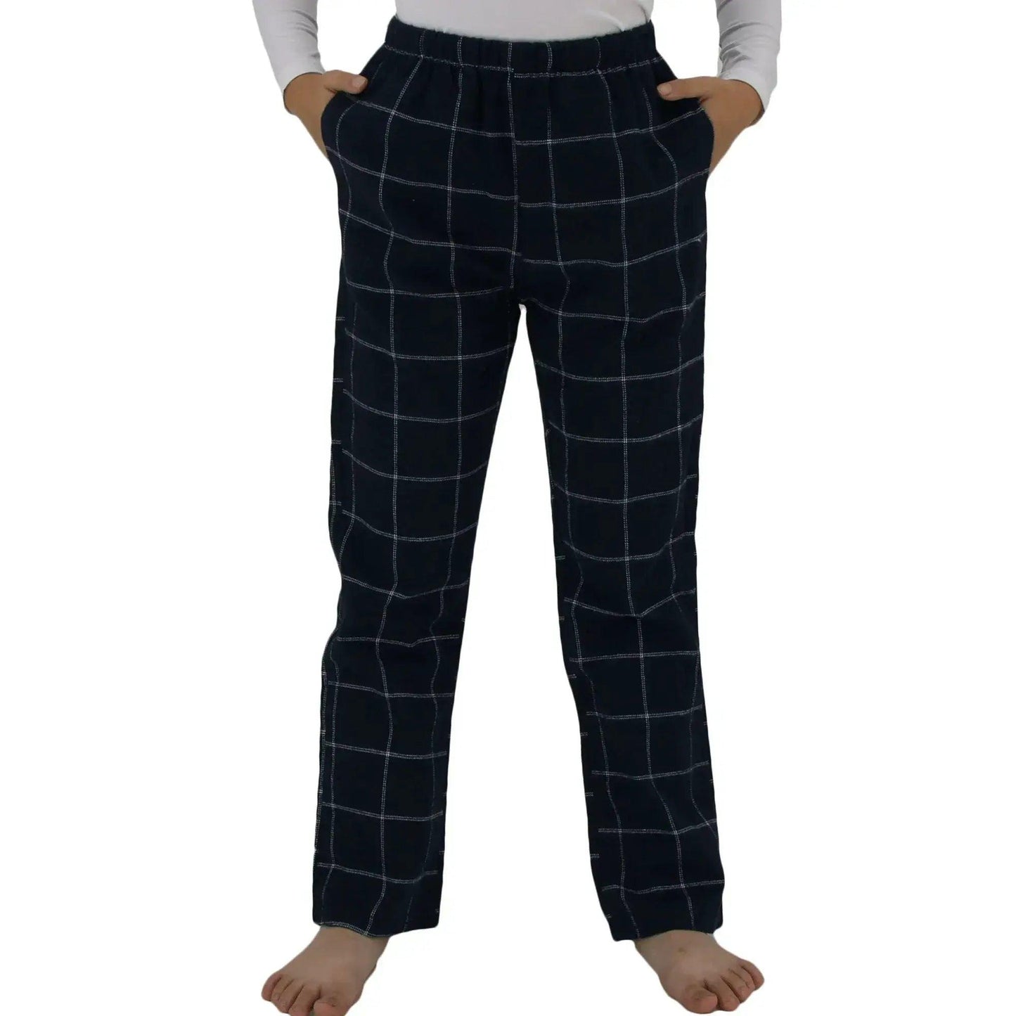  Kids Flannel Pajama Pants Soft Warm Cozy Plaid Bottoms -  ToylandEU™