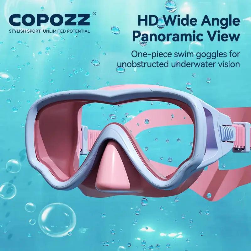  Kids Full Face Diving Mask Anti Fog Panoramic View -  ToylandEU™