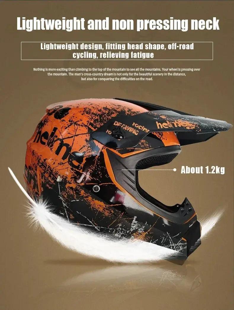  Kids Full Face Motorcycle Helmet DOT Certified -  ToylandEU™