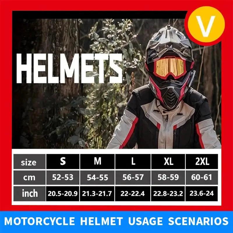  Kids Full Face Motorcycle Helmet Safety Certified -  ToylandEU™