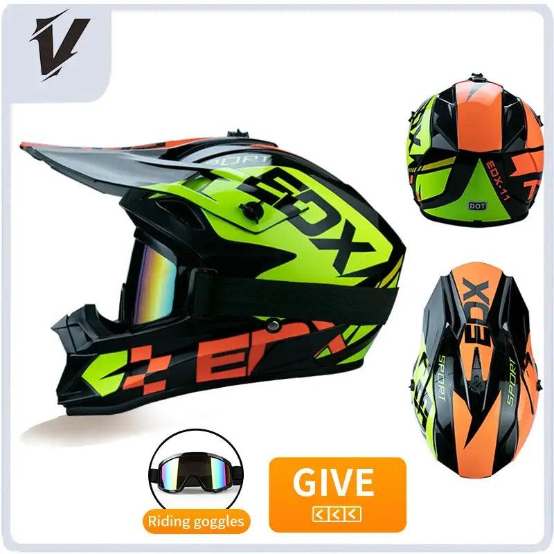  Kids Full Face Motorcycle Helmet Safety Certified -  ToylandEU™