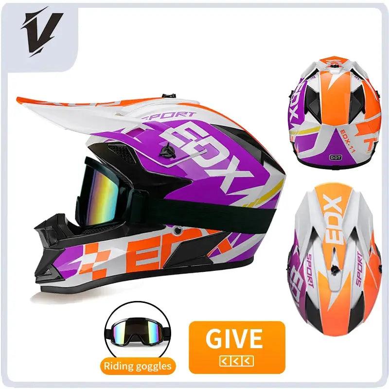  Kids Full Face Motorcycle Helmet Safety Certified -  ToylandEU™