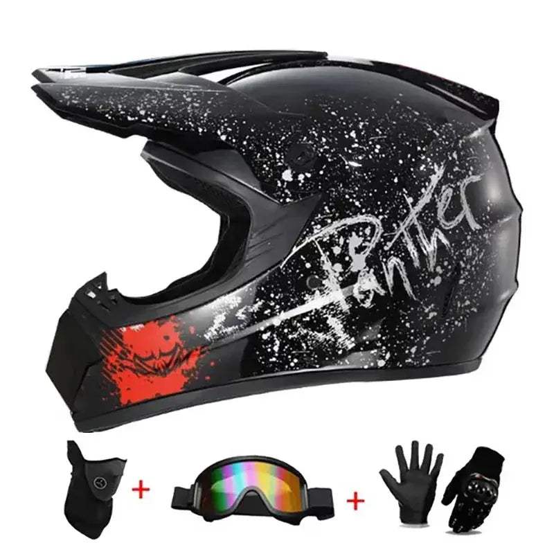 Kids Full Face Motorcycle Helmet With Enhanced Protection - ToylandEU