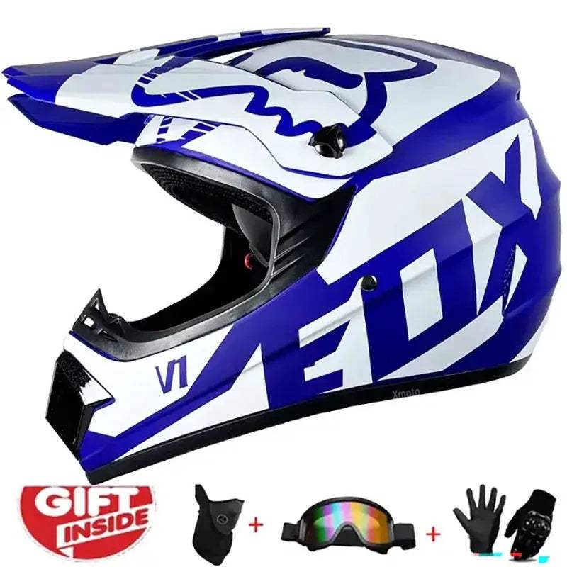 Kids Full Face Motorcycle Helmet With Enhanced Protection - ToylandEU