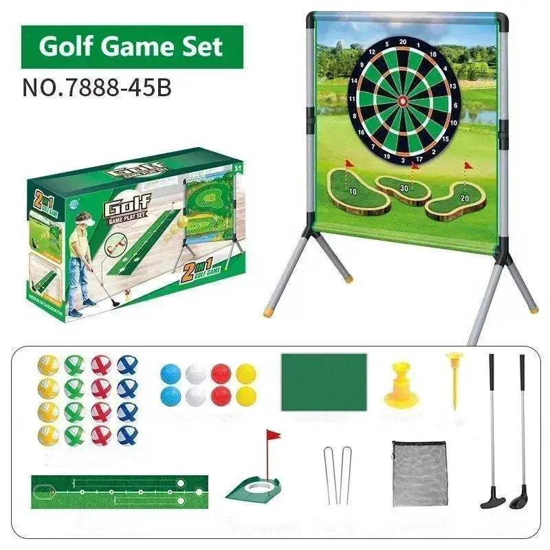 Kids Golf Set And Dart Game For Indoor Outdoor Fun - ToylandEU