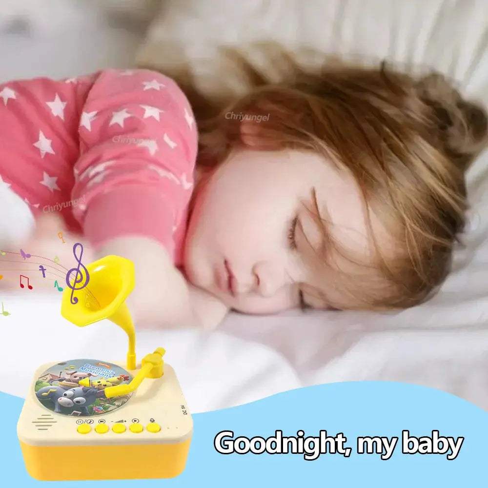 Kids Gramophone Story Player Educational Toy With 93 Cards - ToylandEU