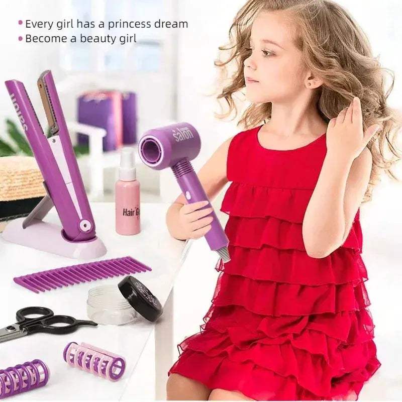 Kids Hair Makeup Set Pretend Play CE Certified Safe - ToylandEU