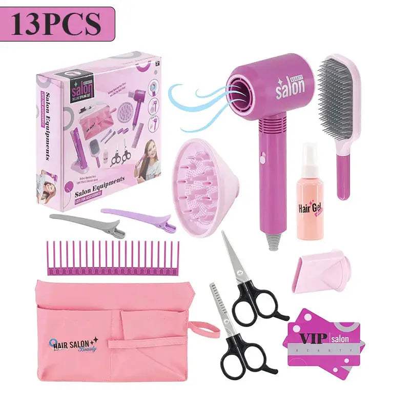 Kids Hair Makeup Set Pretend Play CE Certified Safe - ToylandEU